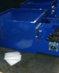 Feeder 2l-1d 60lb 60FPM belt dr l/2.0Hp motor f/Champion